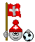 02 Flaggenkunterbunt 004 Smiley – Fussball